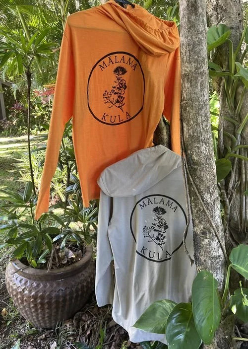 Mālama Kula Anetik Long Sleeve Hooded Shirt
