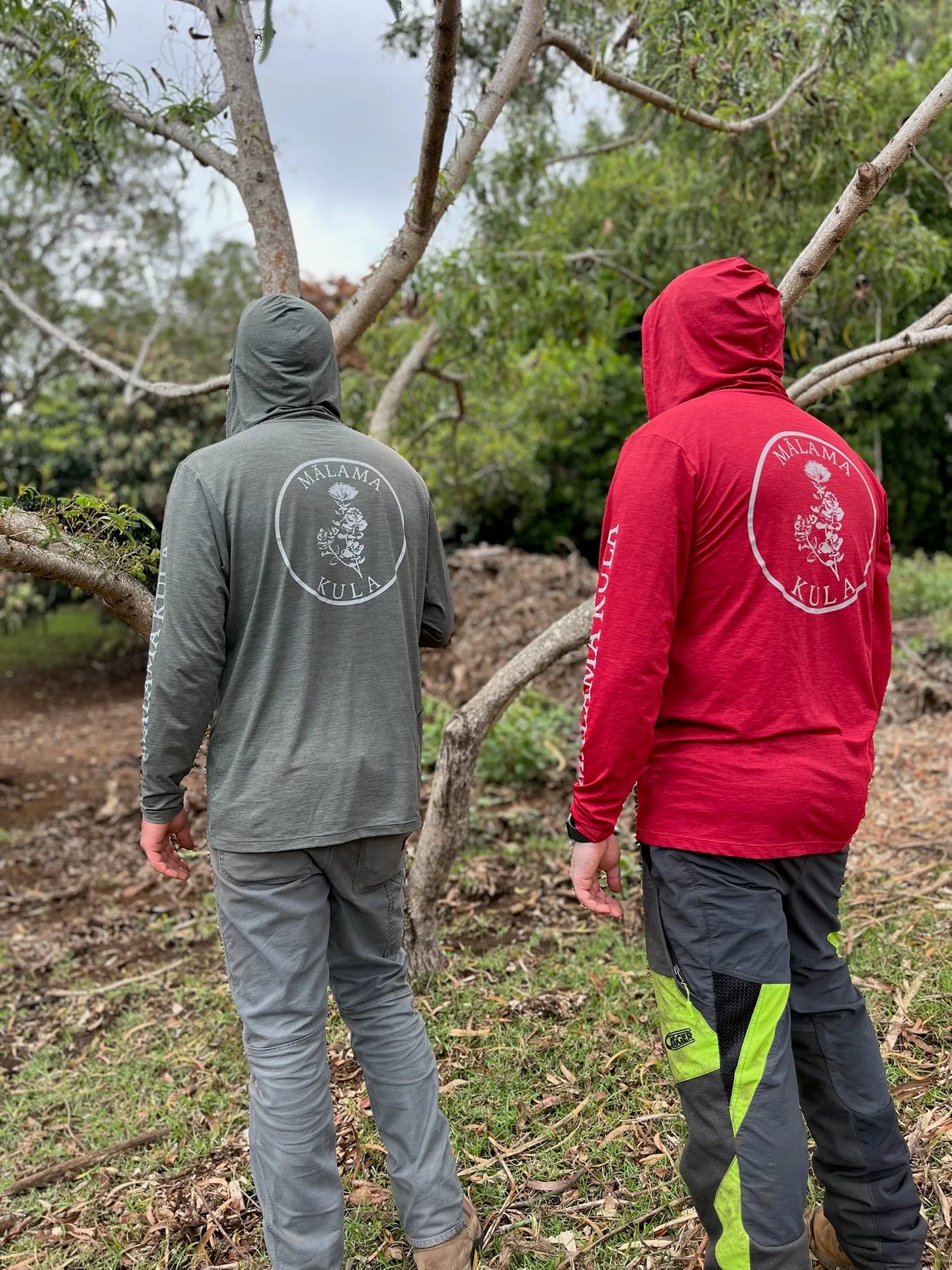 Mālama Kula Anetik Long Sleeve Hooded Shirt
