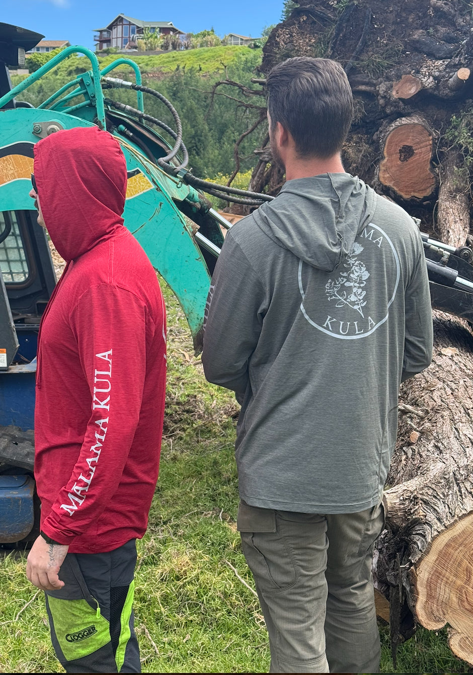 Mālama Kula Anetik Long Sleeve Hooded Shirt