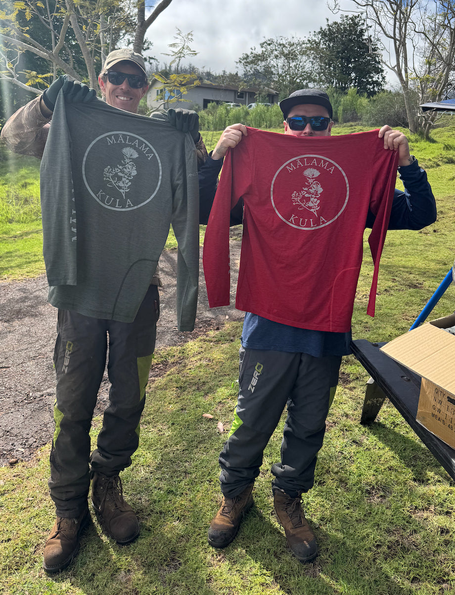 Mālama Kula Anetik Long Sleeve Hooded Shirt